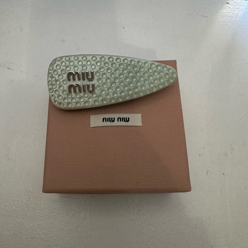 Miu Miu hair clip